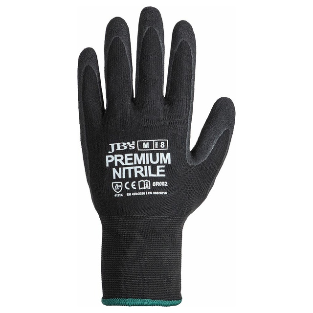 Premium Black Nitrile Breathable Glove