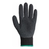 Black front Black Latex Glove | JB-8R003