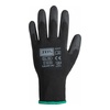 Black back Black Light PU Breathable Glove | JB-8R004