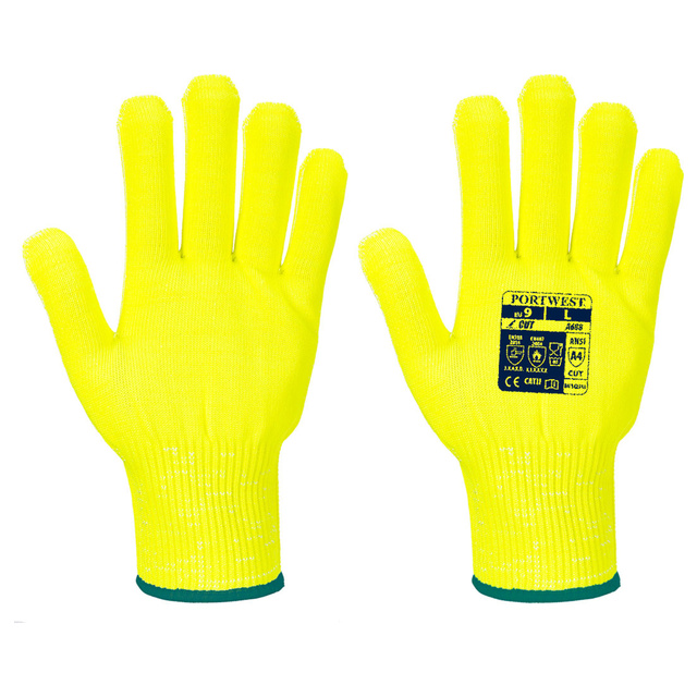 Cut D13 Hi Vis Liner Glove