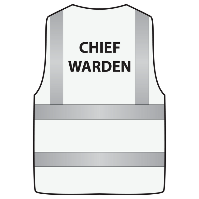 Chief Warden Reflective Safety Vest