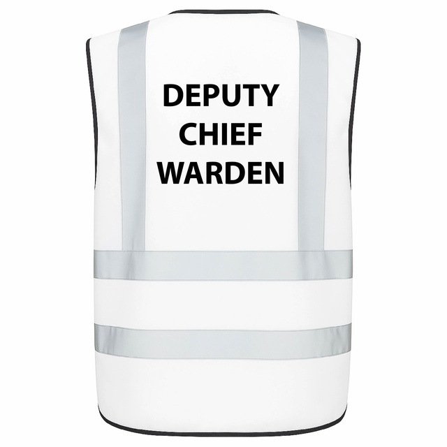 Deputy Chief Warden Reflective Vest