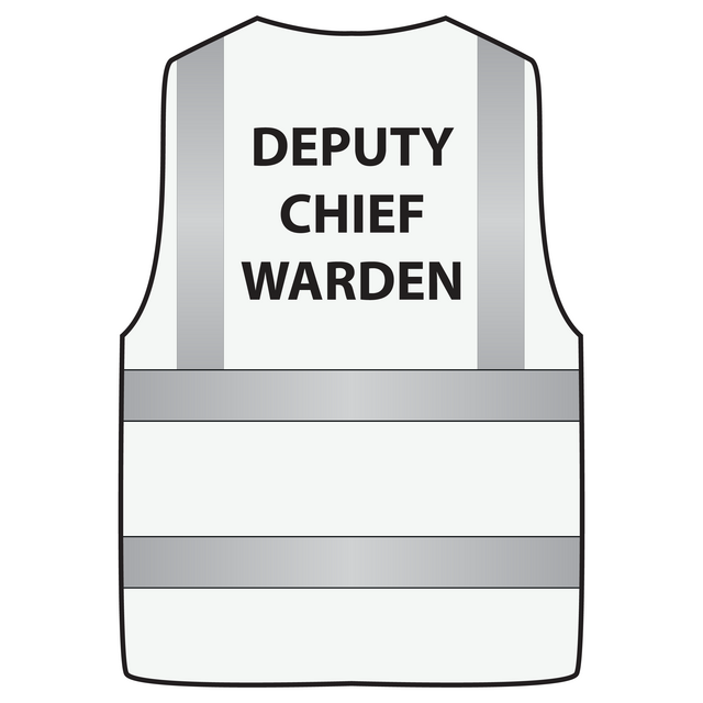 Deputy Chief Warden Reflective Vest