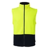 High Vis Full Zip Sleeveless Day Fleecy Hoodie