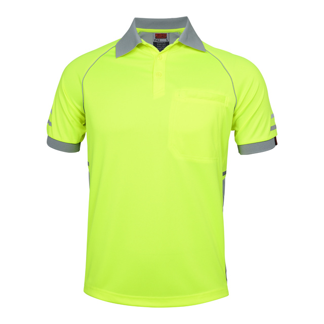 Hi Vis AeroSoft Short Sleeve Polo