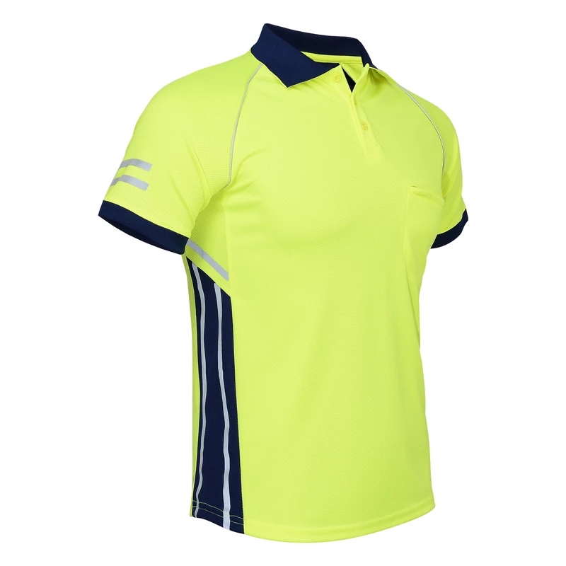 Hi Vis AeroSoft Short Sleeve Polo