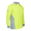 Hi Vis AeroSoft Long Sleeve Polo Shirt