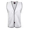 White Safety Vest for Identification