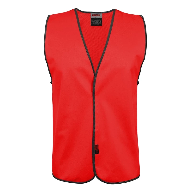 Red Safety Vest for Identification