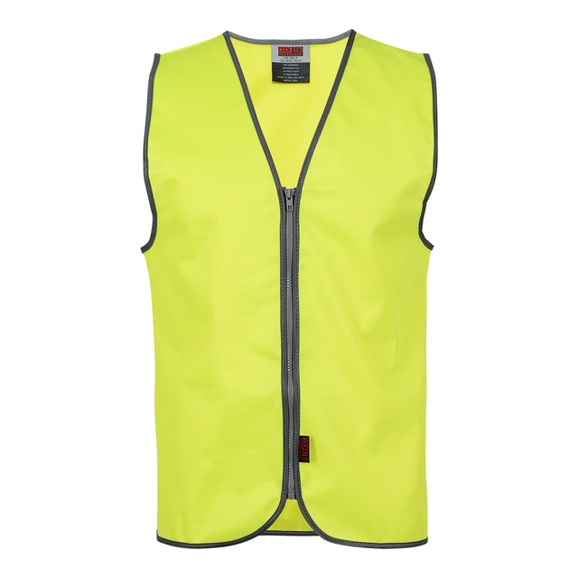 High Vis Zip Vest