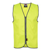 High Vis Yellow front High Vis Zip Vest | CR-V29