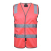 High Vis Day/Night Vest | Yellow, Orange & Pink | Custom printing