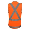 High Vis Day and Night Vest with the X Pattern Tape