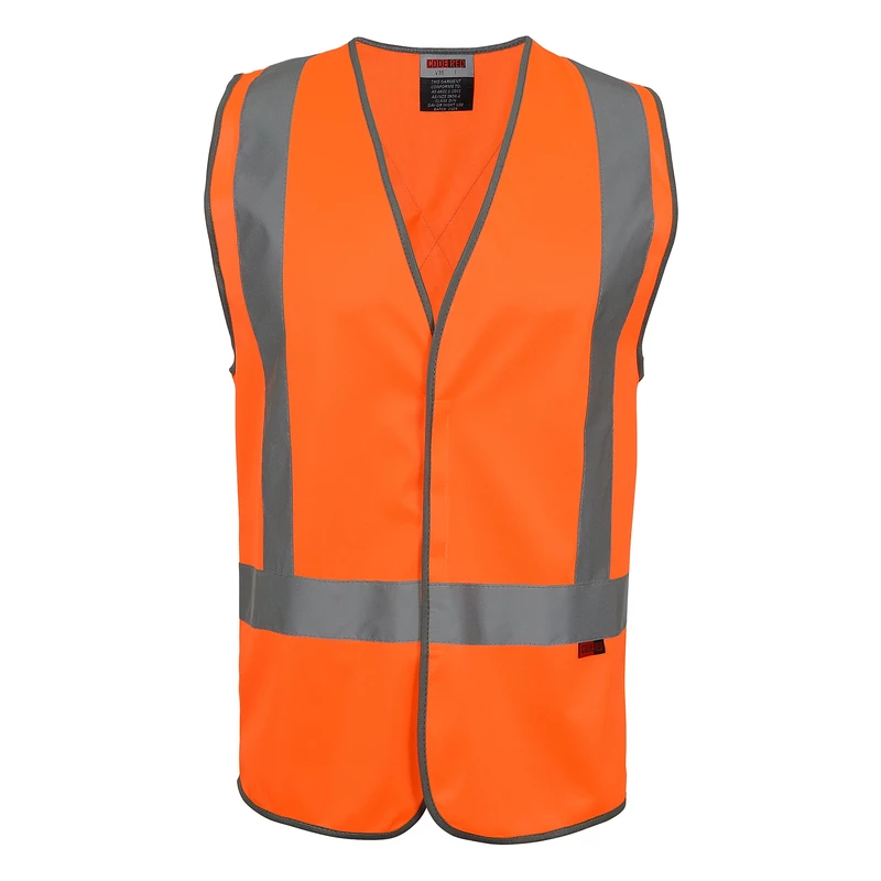 High Vis Day and Night Vest with the X Pattern Tape