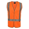 High Vis Day and Night Vest with the X Pattern Tape