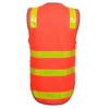 Vic Roads High Vis Red Vest Code Red V37