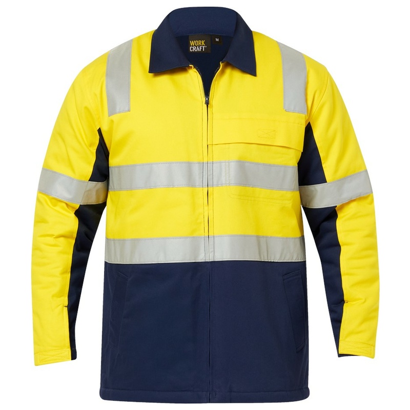 Hi Vis Cotton Reflective Jacket