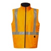 NSW Rail Hi Vis Reflective 4 in 1 Jacket with X Pattern Tape
