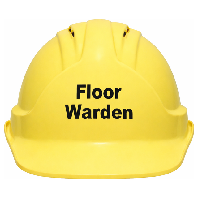 Floor Warden Hard Hat