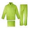 High Vis Yellow front Rain Jacket & Pant Set | BH-W12