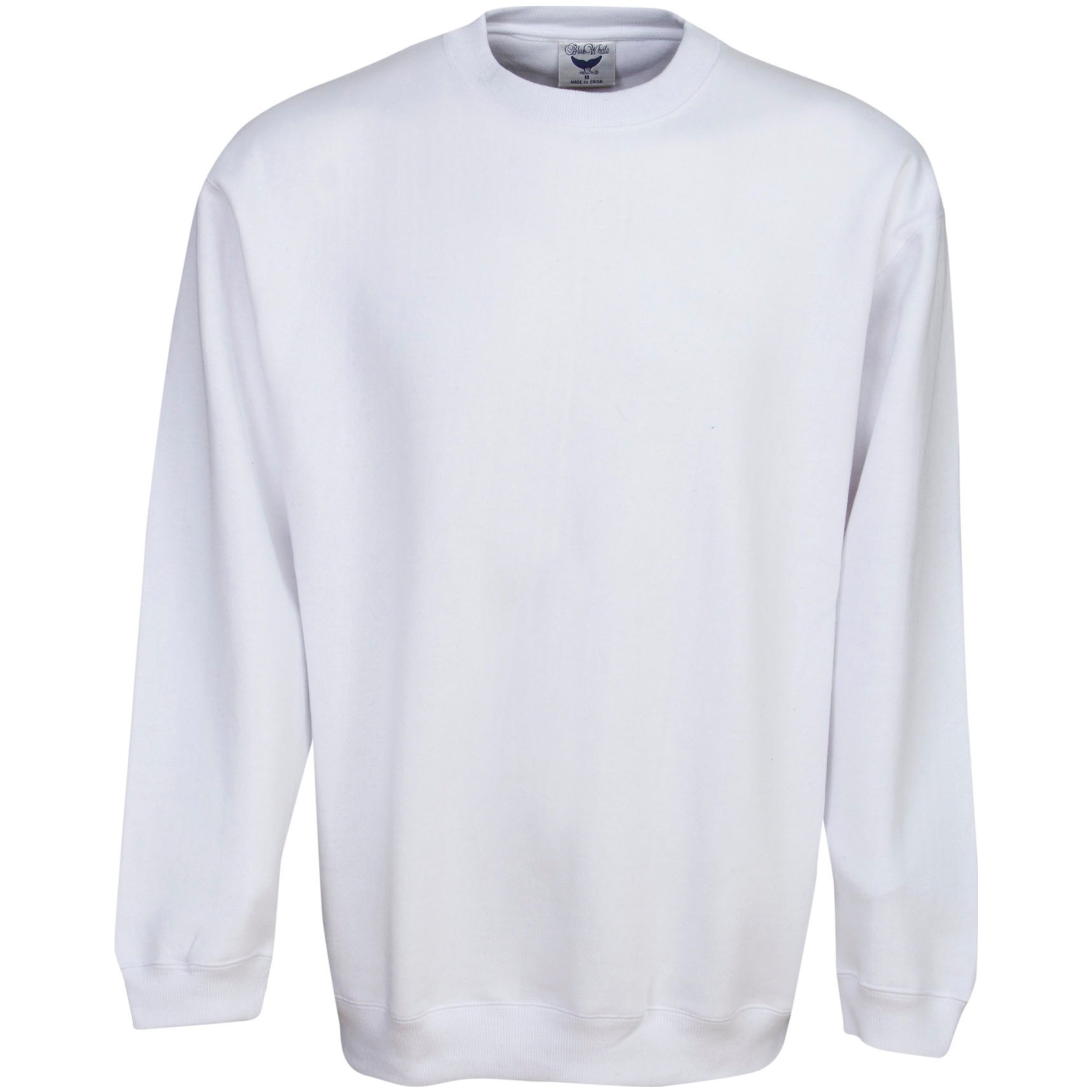 White front Traditional Fleecy Sloppy Joe | BW-F01