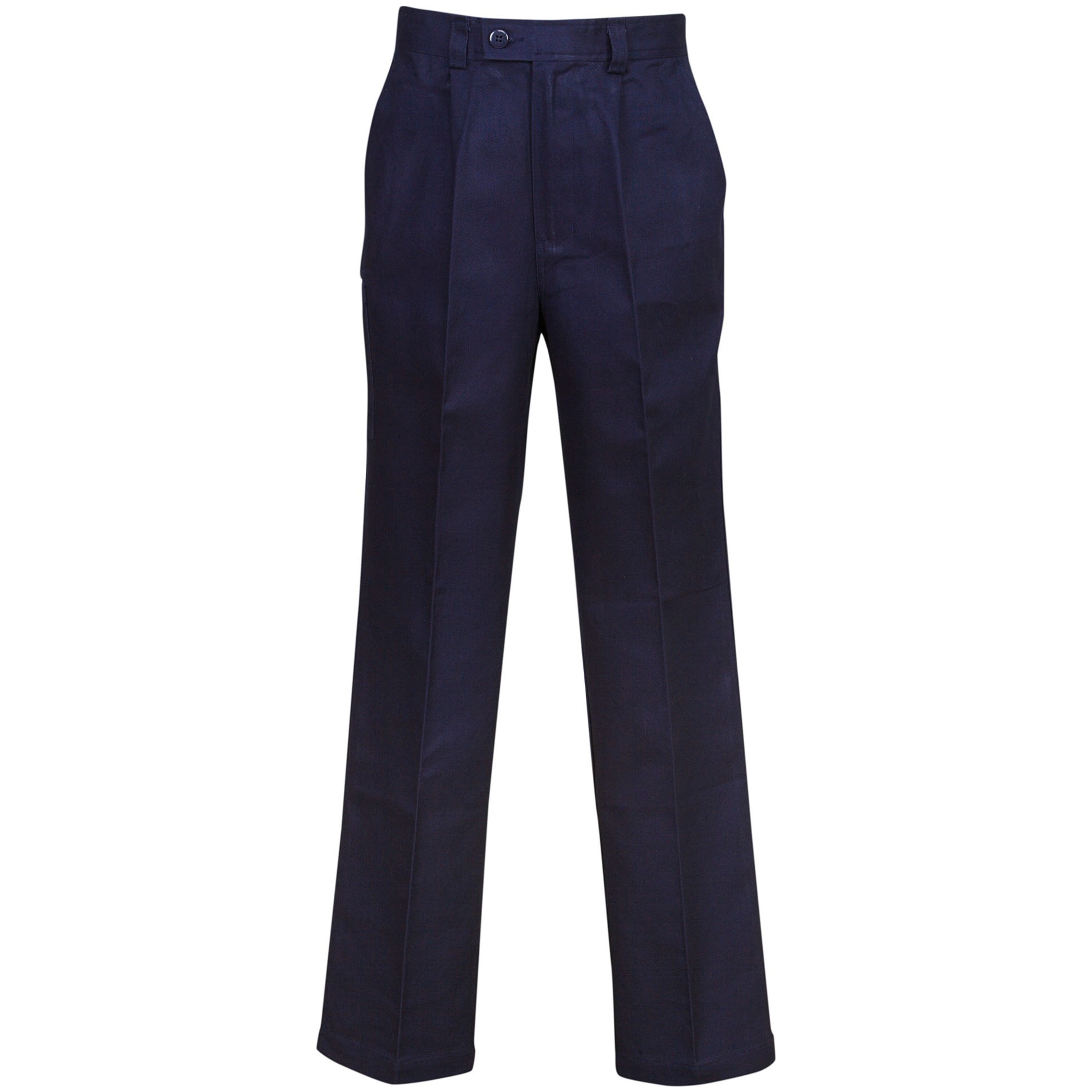 Navy front Heavy Drill Trousers | BW-W81