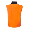 High Vis Orange / Navy back Hi Vis Sleeveless Polar Fleece | BW-F84