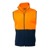 High Vis Orange / Navy front Hi-Vis Two Tone Vest | SH-SW08