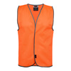High Vis Orange front Budget Breathable Mesh Hi Vis Vest | CR-V26