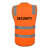 Security Vest - Printed High Quality Velcro Safety Vest