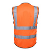 High Vis Orange back Mesh Executive High Vis Vest | CR-V56