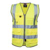 High Vis Yellow front Mesh Executive High Vis Vest | CR-V56